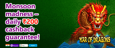 Weekend Cashback Blast 💰 promotion